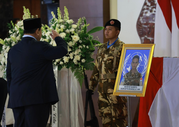 Suasana Haru di Bandara Soekarno-Hatta, Tiga Prajurit Gugur di Lebanon Disambut Penuh Kehormatan