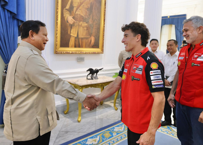 Presiden Prabowo Terima Marc Marquez di Istana, Tegaskan Komitmen pada Sport Tourism dan Regenerasi Pebalap Mu