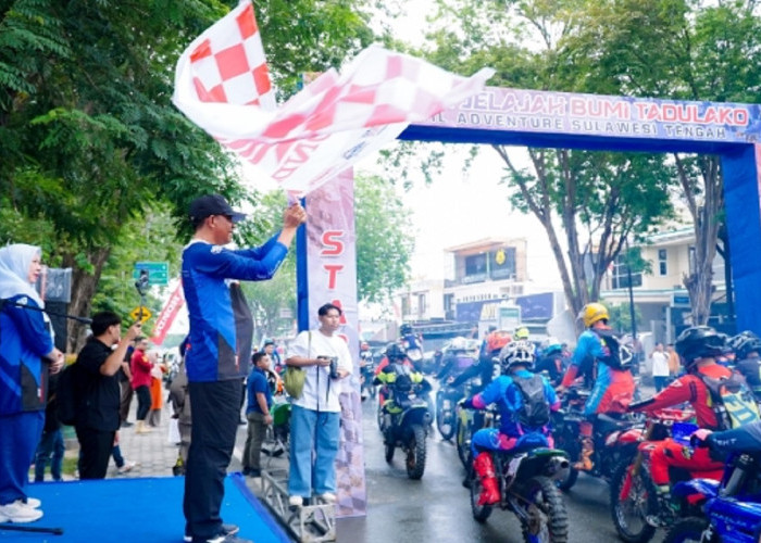 Ratusan Rider Ikuti Trail Adventure 'Berani Jelajah Bumi Tadulako'