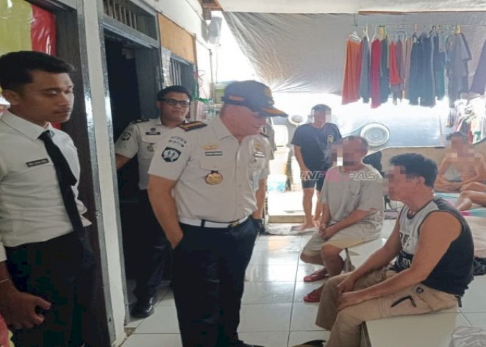 Deteksi Dini Diperkuat, Kanwil Ditjenpas Sulteng Sidak Lapas Palu