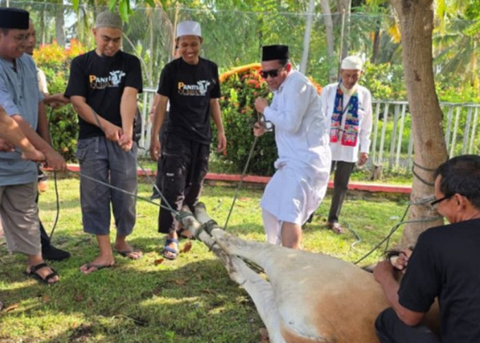Ribuan Napi di Sulteng Kebagian Daging Kurban, Ditjenpas Tebar Kepedulian di Hari Raya