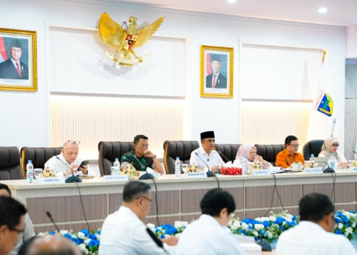 Gubernur Anwar impin Rakor TPID, Targetkan Inflasi Sulteng Turun di Bawah 3,5 Persen