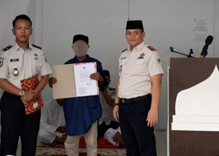 247 Napi Rutan Donggala Terima Remisi Lebaran, Satu Orang Langsung Bebas
