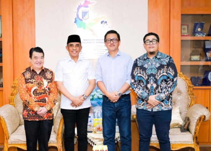 Bertemu Gubernur Anwar, Alfaland Group Akan Kembangkan Investasi Properti di Sulteng