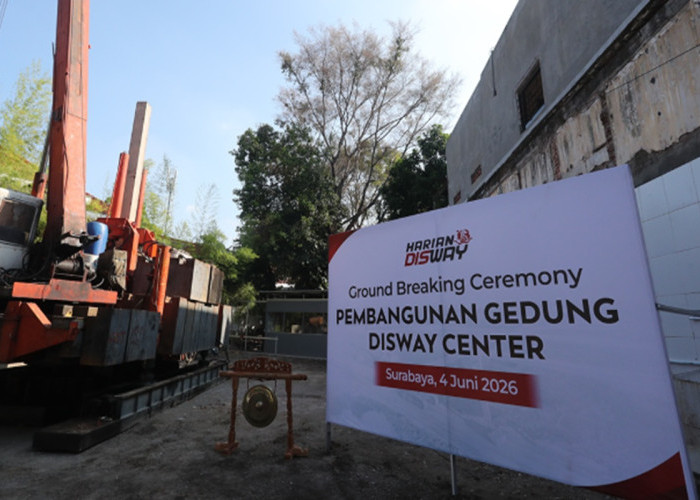 Groundbreaking Digelar, Disway Siapkan Kantor Baru untuk Tiga Entitas