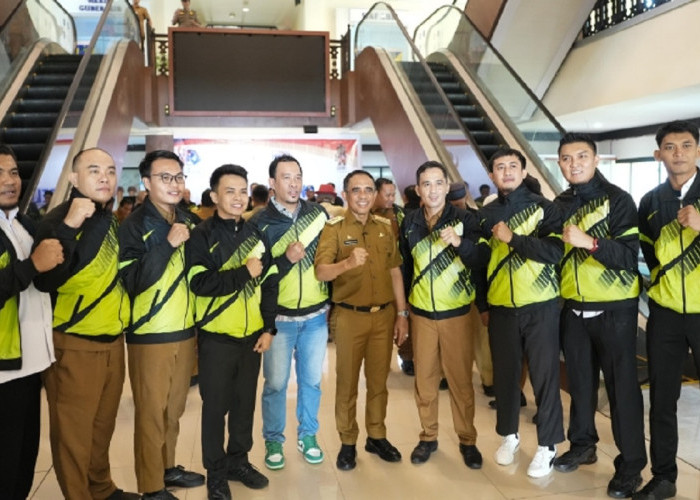 Gubernur Anwar Hafid Lepas Kontingen Sulteng untuk Pornas KORPRI XVII 2025 di Palembang