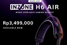 Sudah di Indonesia ! Sony INZONE H6 AIR, Buat Gaming Auto Asyik !