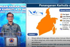 BNPB Gunakan Drone Thermal Deteksi Api Karhutla di Bawah Tanah