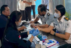 ASN Rutan Donggala Gelar Donor Darah, Wujudkan Kepedulian Sosial Sambut HBP ke-62