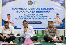 Safari Ramadan di Lapas Parigi, Kanwil Ditjenpas Sulteng Perkuat Pembinaan Humanis