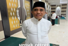 Tak di Hotel, Anwar Hafid Gembleng Kepala Dinas di Masjid Raya Baitul Khairaat
