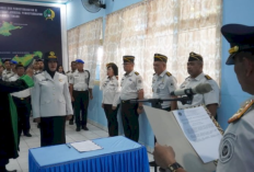 Ditjenpas Sulteng Lantik Pejabat Baru di Lapas Perempuan Palu