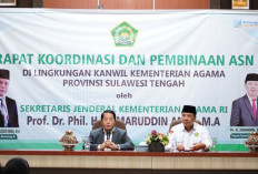 ASN Kemenag Sulteng Diminta Tak Hanya Duduk di Balik Meja