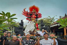 Mengharukan! Ogoh-Ogoh Perdana Menggema dari Balik Jeruji Lapas Lombok Barat
